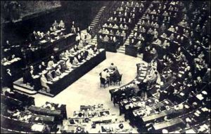 la prima seduta dell'Assemblea Costituente