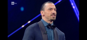 Ibra in moto a Sanremo