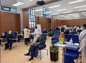 mattarella fa il vaccino